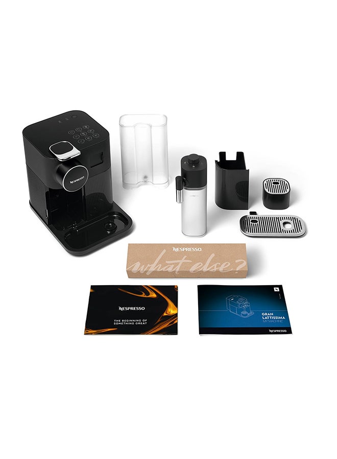 Nespresso - Gran Lattissima Espresso Coffee Machine 1.3 L 1450 W F541-ME-BK-NE Black - Image 1
