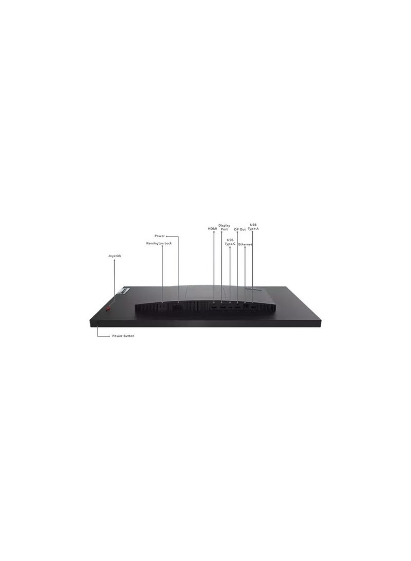 Lenovo - ThinkVision T27i-30 27" Monitor, IPS Panel ,NBL, 1920 x 1080, Input Connectors- VGA + HDMI 1.4 + DP 1.2 ,Cables Included - VGA + DP Black - Image 1
