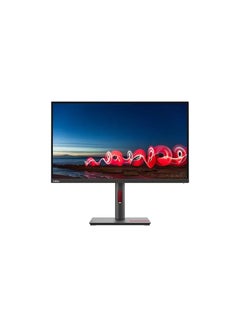 ThinkVision T27i-30 27" Monitor, IPS Panel ,NBL, 1920 x 1080, Input Connectors- VGA + HDMI 1.4 + DP 1.2 ,Cables Included - VGA + DP Black