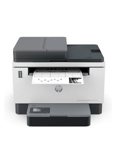 طابعة LaserJet Tank MFP 2602sdw، أبيض وأسود، 22 صفحة في الدقيقة، طابعة للأعمال، المسح الضوئي إلى البريد الإلكتروني/PDF؛ طباعة على الوجهين؛ وحدة تغذية المستندات التلقائية سعة 40 ورقة؛ واي فاي؛ مملوء مسبقًا بالحبر لطباعة ما يصل إلى 5000 صفحة-2R7F5A أبيض