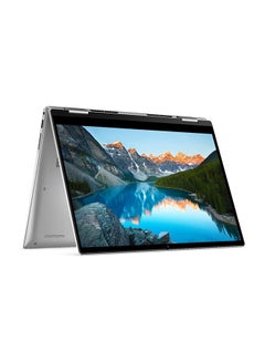 DELL Inspiron 14 7430 2-in-1 Convertible (Upgraded Version) Laptop With 14-Inch Display, Core i7-1335U Processor/16GB RAM/512GB SSD/Intel Iris Xe Graphics/Windows 11 Home With Pen English/Arabic Silver  - Image 5
