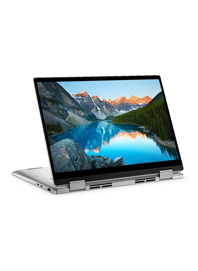 DELL - Inspiron 14 7430 2-in-1 Convertible (Upgraded Version) Laptop With 14-Inch Display, Core i7-1335U Processor/16GB RAM/512GB SSD/Intel Iris Xe Graphics/Windows 11 Home With Pen English/Arabic Silver - Image 1