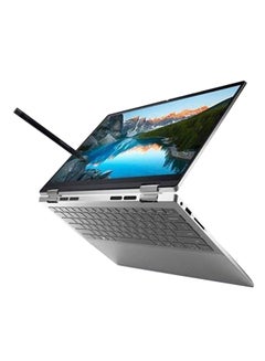 DELL Inspiron 14 7430 2-in-1 Convertible (Upgraded Version) Laptop With 14-Inch Display, Core i7-1335U Processor/16GB RAM/512GB SSD/Intel Iris Xe Graphics/Windows 11 Home With Pen English/Arabic Silver  - Image 1