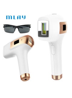 MLAY T5 Ice Pulse Laser Hair Removal Device Pink / Gold  - Image 2