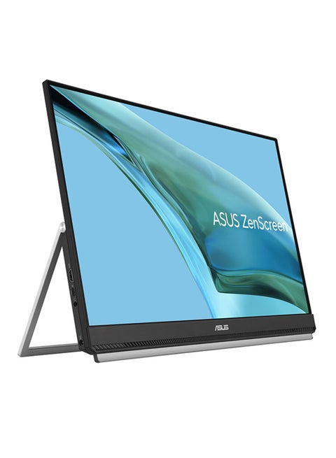 ZenScreen MB249C portable monitor – 24-inch (23.8 viewable) FHD (1920 x 1080), frameless panel, IPS technology, anti-glare, USB-C®, speakers, carrying handle/kickstand design, C-clamp, partition hook Black
