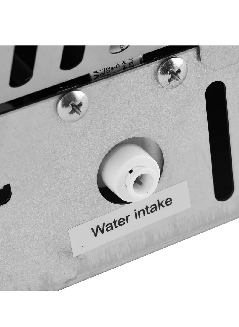 جيباس صانع الثلج الأوتوماتيكي من جيباس، سعة الإنتاج 30 كجم / 24 ساعة، سعة حاوية المياه 1 لتر، سعة حاوية الثلج 4 كجم / 10 لتر، إيقاف تلقائي، قابس تصريف، مجرفة، أنبوب PE، أنبوب تصريف، موصل - Image 5