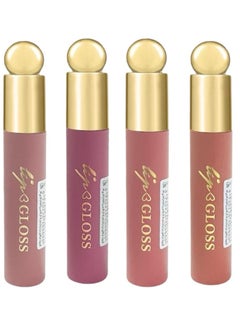 Lip Gloss 4 Pieces Multicolour