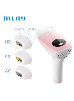 MLAY T2 3-In-1 Home Laser Hair Removal IPL Pink  - Image 1