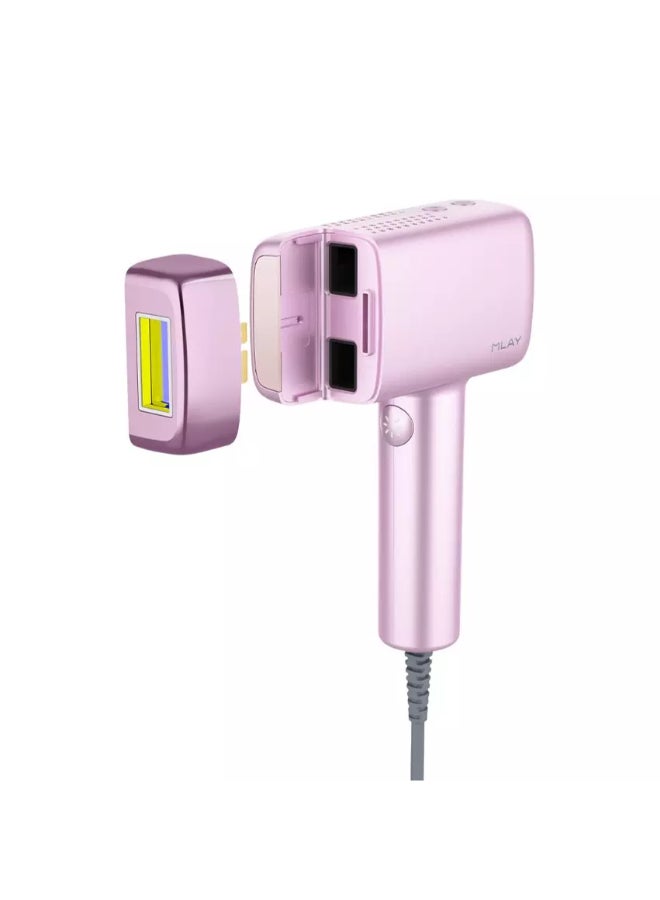 MLAY T14 IPL Laser Hair Removal Machine with Ice Cooling - 3 Lens Hair Removal Lens Acne Removal Lens Glasses Skin Purple - Image 3