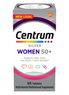 Centrum Multivitamin For Women Silver 50 Plus 65 Tablets 