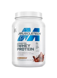 ماسل تيك بروتين مصل اللبن 100% من MuscleTech Grass Fed Triple Chocolate 1.8 رطل أمريكي (RB)  - Image 1