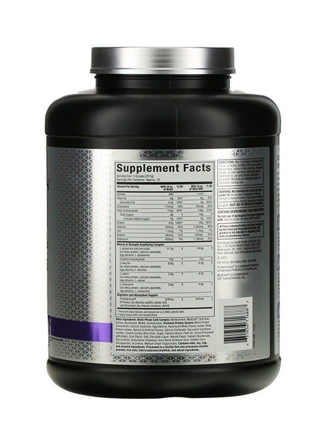 MuscleTech - MuscleTech Mass Tech Elite Cookies and Cream 6lbs US (RB) - Image 1