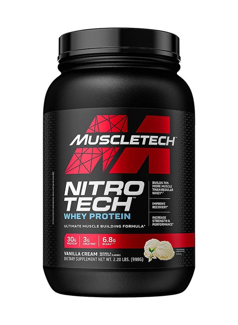 MuscleTech Nitro Tech Vanilla Cream 2.2lbs US (RB)