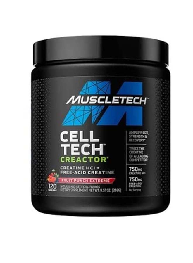 MuscleTech Performance Series Creactor Fruit Punch Extreme 9.51Ounce