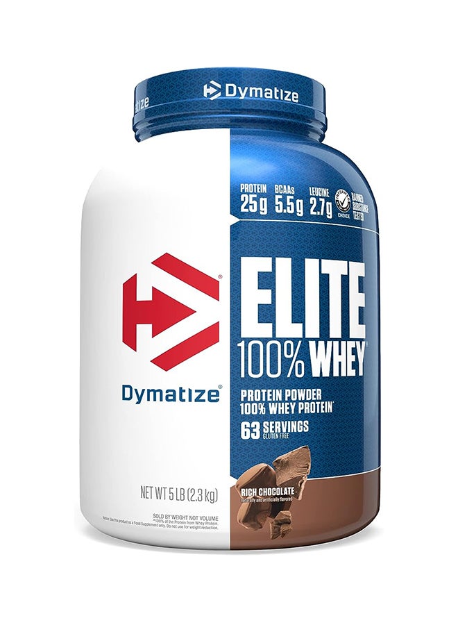 Dymatize Elite Whey Rich Chocolate 5Lb  - Image 1