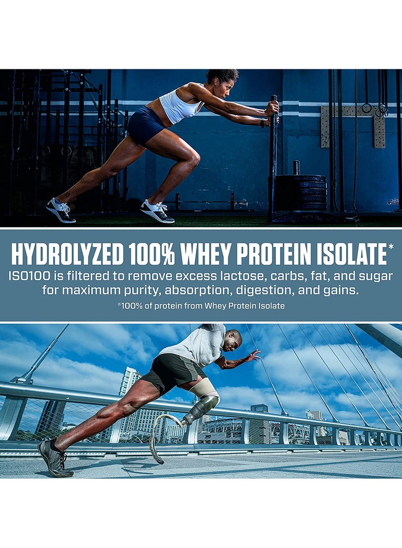 Dymatize Protein ISO 100 3lb Gourmet Chocolate - 1.37kg  - Image 4