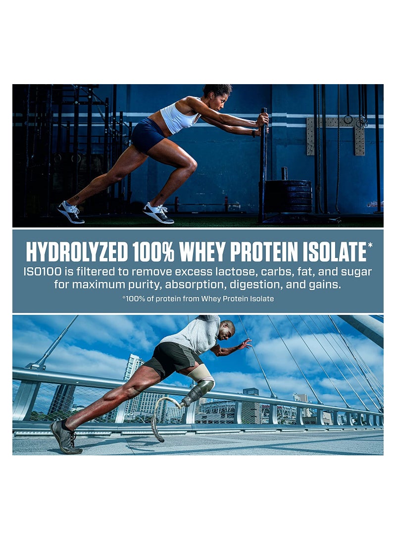 Dymatize - Iso 100 Gourmet Chocolate 5 Lb. 2.3 Kg 71 Servings - Image 1