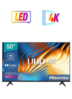 A6 Series 50-Inch 4K UHD Smart LED TV 50A61K Black