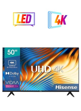 A6 Series 50-Inch 4K UHD Smart LED TV 50A61K Black - pnsku/N70034315V/45/_/1749037470/37be1f12-283f-4a39-901c-42fd806670ba