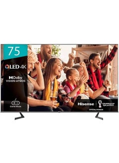 Hisense 75 Inch 4K Ultra HD Quantum Dot Color Smart LED TV Dolby Vision And Atoms Model 75A7K Black  - Image 1