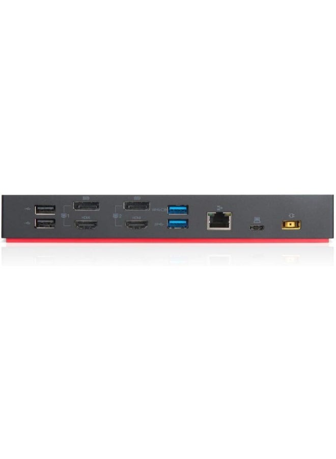 Lenovo - ThinkPad Hybrid USB-C With USB-A Dock Black - Image 1