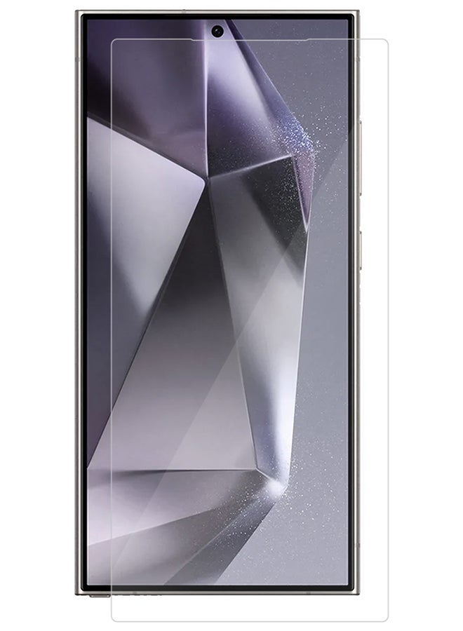 MARGOUN - Samsung Galaxy S24 Ultra Screen Protector 9H Hardness HD Scratch Resistance Screen Protector UV Tempered Glass Film UV Glue Clear - Image 1