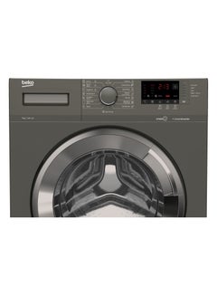 Beko Front Load Washing Machine - 1000 RPM - Smart Pro Inverter Motor - Steam Cure - Digital Screen - 7 kg WTV 7512 XMCI2 Gray  - Image 3