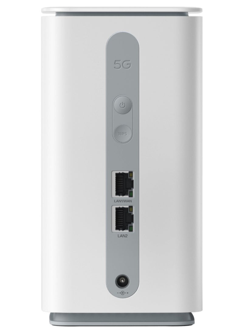 OPPO - 5G CPE T1a Router With Sim Slot LTE Cat20 WiFi Hotspot Wi-Fi 6 AX1800, Up To 4.1Gbps, Connect Up To 32 Devices, CTB04 Unlocked White - Image 1