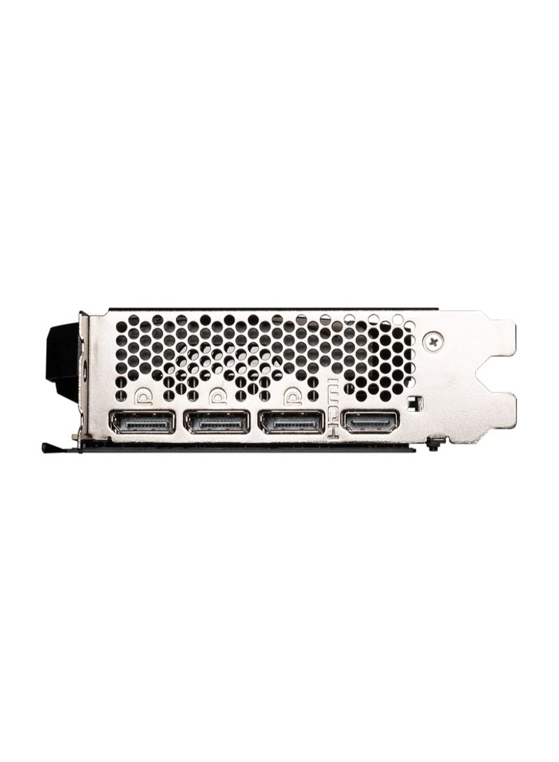 MSI - GeForce RTX 4060 Ti VENTUS 2X BLACK OC Graphics Card, 16GB GDDR6 128-bit Memory, 2610 MHz Boost Clock, 18 Gbps Memory Speed, 4352 CUDA Cores, PCI E Gen 4 x16, DisplayPort / HDMI | 912-V517-005 - Image 1
