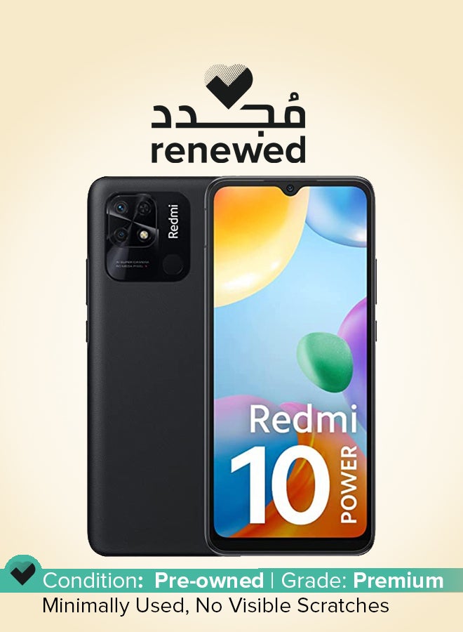 Xiaomi Renewed - Redmi 10 Power Power Black 8GB RAM 128GB  - Image 1