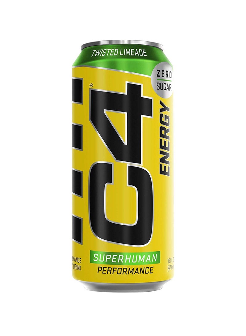 سيلوكور C4 Original Otg Carbonated، ليمون ملتوي، 16 أونصة