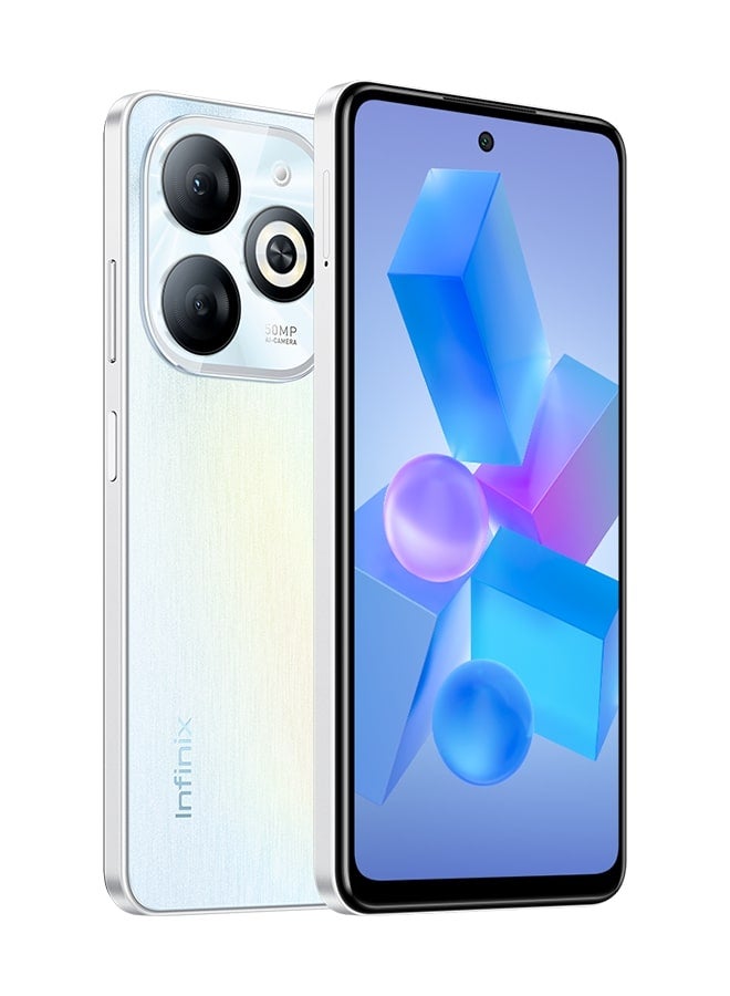 Infinix - Smart 8 Pro Dual SIM Galaxy White 4+4GB 128GB 4G - Middle East Version - Image 1