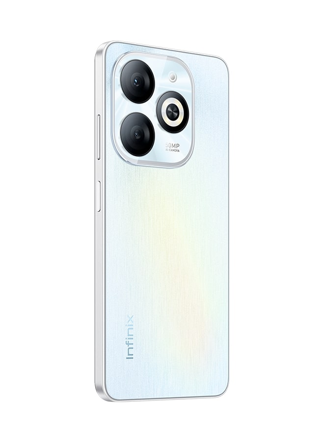 Infinix - Smart 8 Pro Dual SIM Galaxy White 4+4GB 128GB 4G - Middle East Version - Image 1
