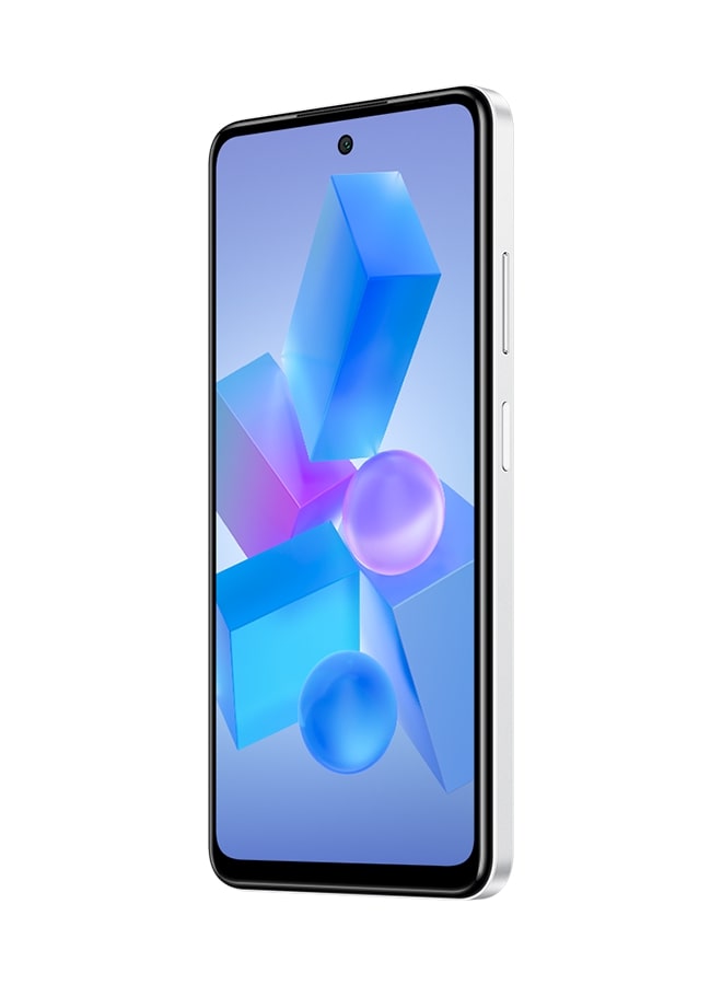 Infinix - Smart 8 Pro Dual SIM Galaxy White 4+4GB 128GB 4G - Middle East Version - Image 1