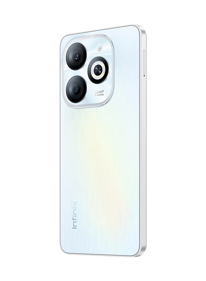Infinix - Smart 8 Pro Dual SIM Galaxy White 4+4GB 128GB 4G - Middle East Version - Image 1