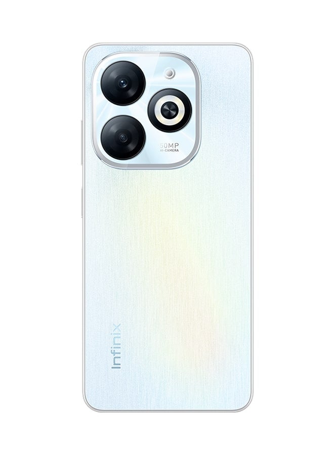 Infinix - Smart 8 Pro Dual SIM Galaxy White 4+4GB 128GB 4G - Middle East Version - Image 1