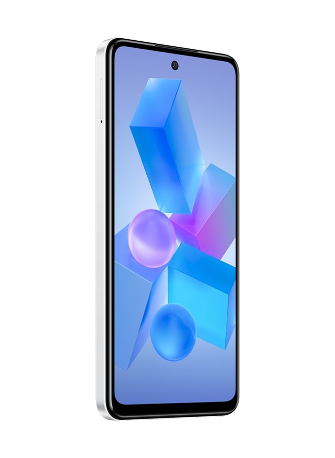 Infinix - Smart 8 Pro Dual SIM Galaxy White 4+4GB 128GB 4G - Middle East Version - Image 1
