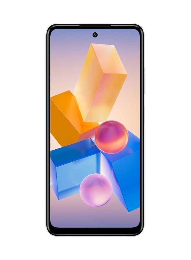 Infinix - Smart 8 Pro Dual SIM Galaxy White 4+4GB 128GB 4G - Middle East Version - Image 1