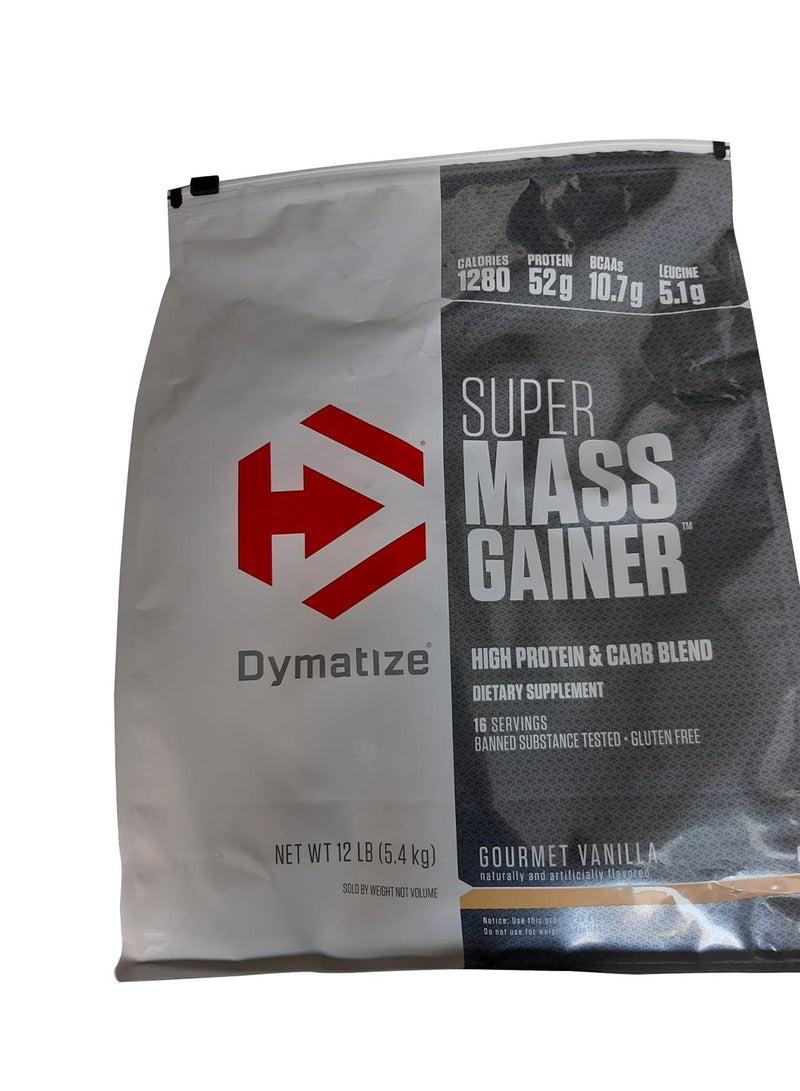 Dymatize Super Mass Gainer Gourmet Vanilla 12Lb