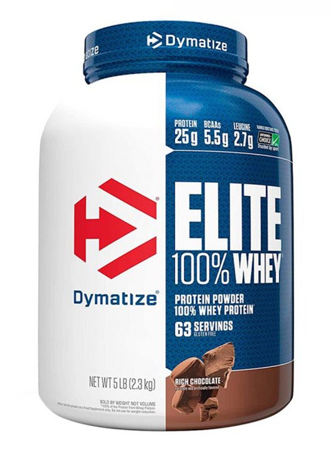 Dymatize Elite Whey Rich Chocolate, 5lb