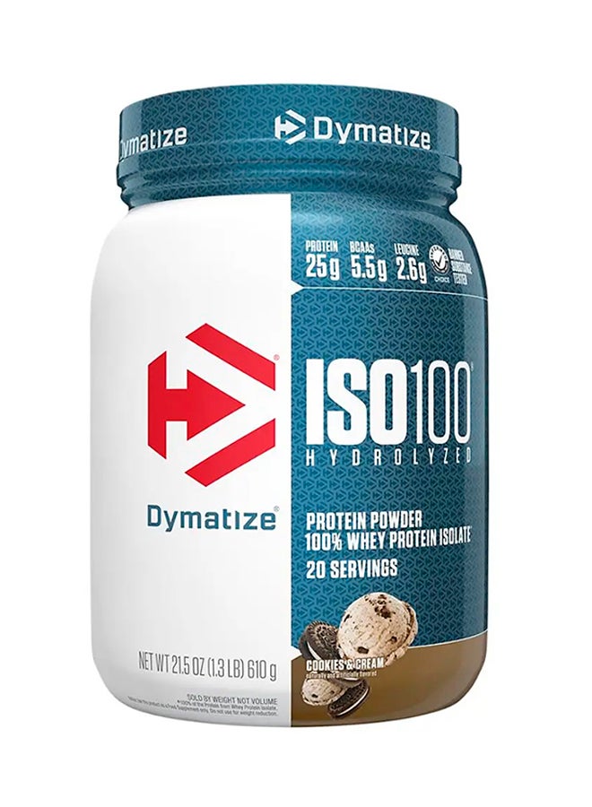 Dymatize Cookies And Cream Protien Powder