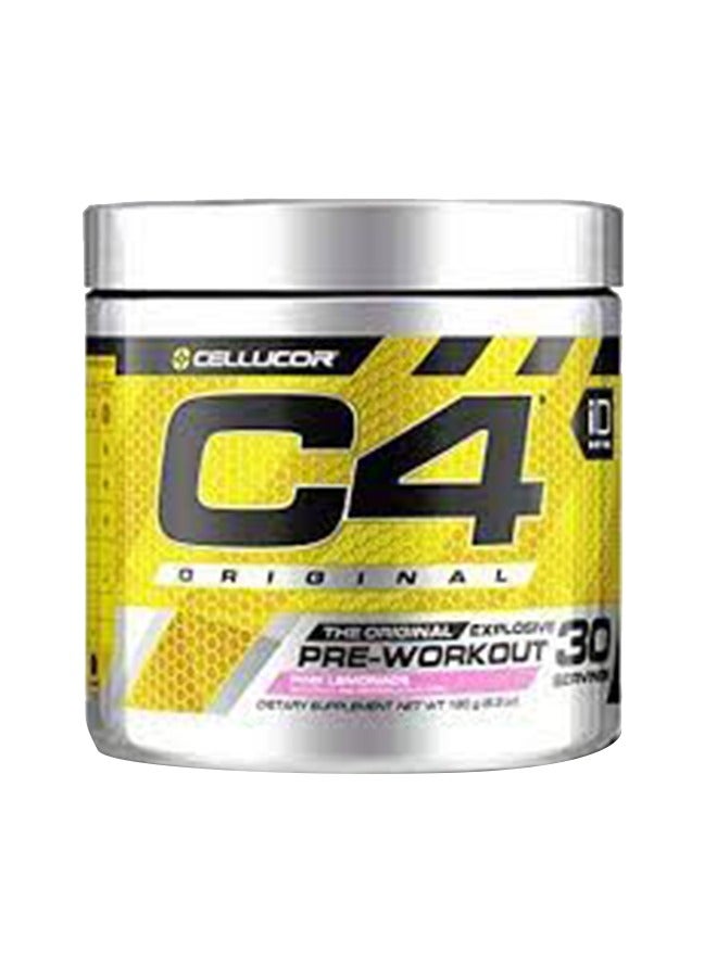 سيلوكور C4 أوريجينال إيدسيريز قبل التمرين، ليمون وردي، 30 حصة، 195 جرام