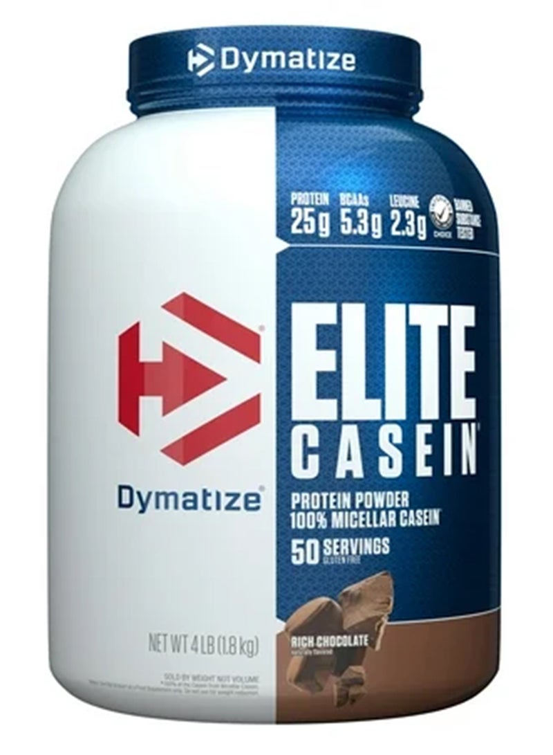Dymatize Elite Casein Rich Chocolate 4Lb  - Image 1