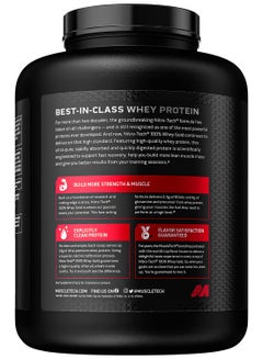 ماسل تيك NitroTech 100% Whey Gold Double Rich Chocolate 5lbs 2.27 kg  - Image 2
