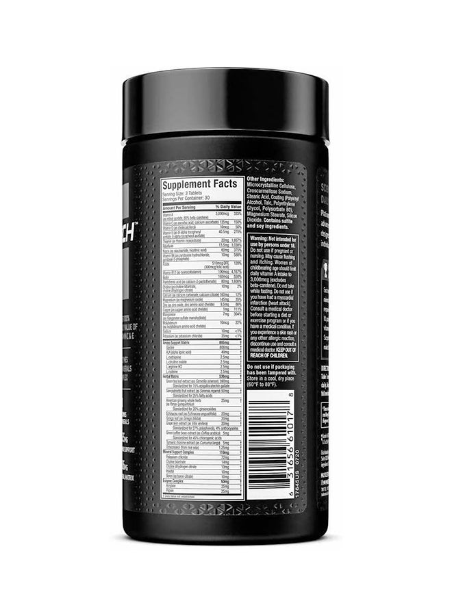 MuscleTech Platinum Multi Vitamin 90ct US (RB) - Image 2