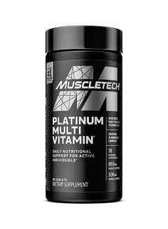 ماسل تيك مكمل غذائي MuscleTech Platinum Multi Vitamin 90ct US (RB)  - Image 1
