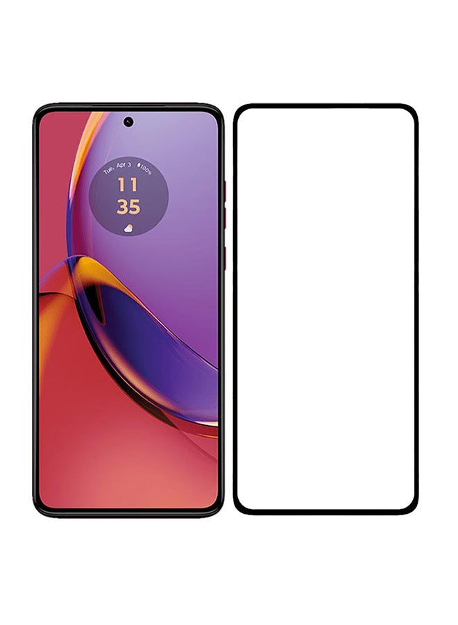 MARGOUN Motorola Moto G84 Screen Protector 9H Hardness Scratch Resistance Screen Protector 3D Tempered Glass Film Ultra HD Easy Install Case Friendly Glass Clear - Image 2