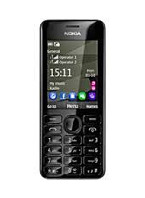 206 Dual Sim Black 3G