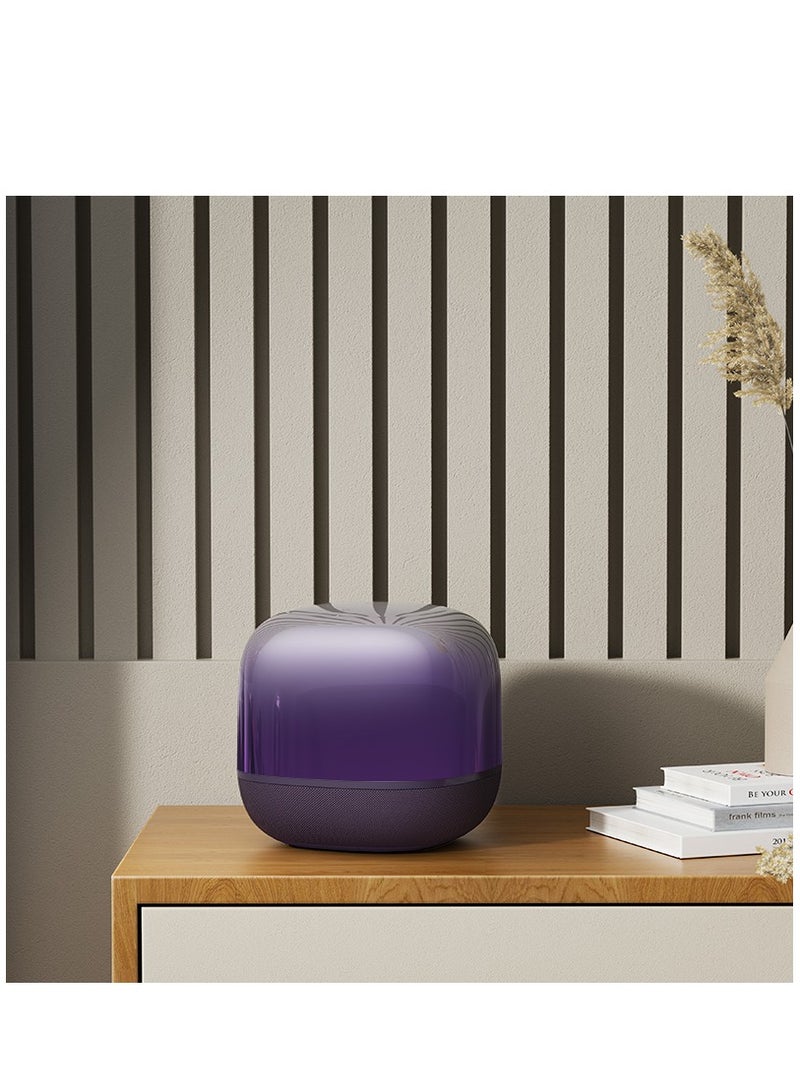 Baseus - AeQur V2 Portable Bluetooth Speaker TWS Bluetooth 5.0 Wireless Speaker 360° Sound Stage Powerful Bass 3EQ Modes Speakers Purple - Image 1
