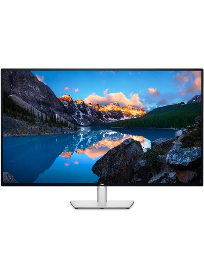 Dell UltraSharp 43 4K USB-C Hub Monitor - U4323QE Silver - Image 1